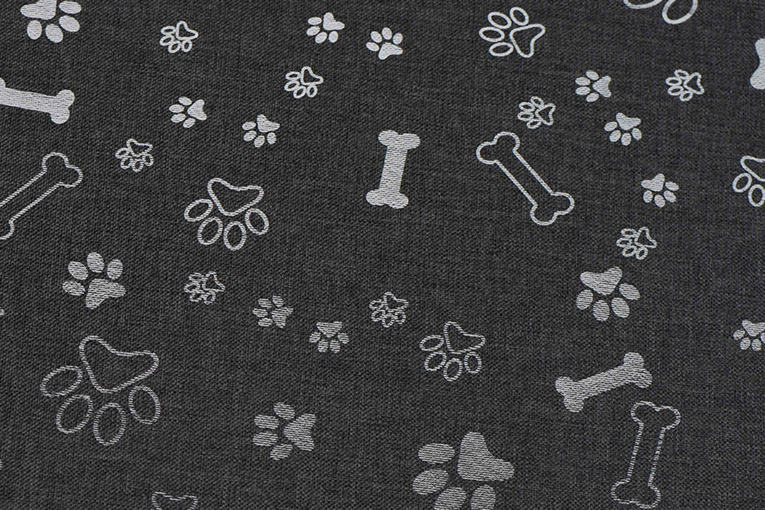 PU potiahnutá 600d 68t katión so striebornou tlačou